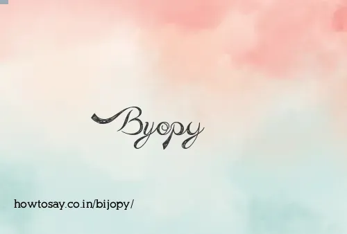 Bijopy