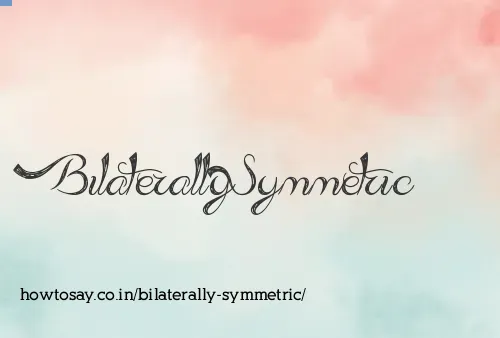 Bilaterally Symmetric