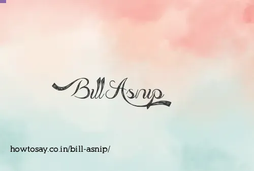 Bill Asnip