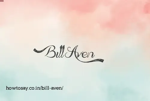 Bill Aven