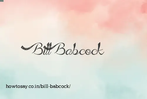 Bill Babcock