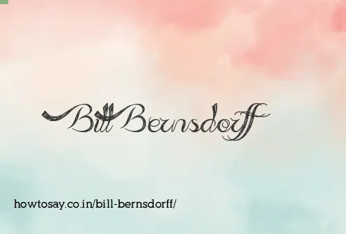 Bill Bernsdorff