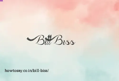 Bill Biss