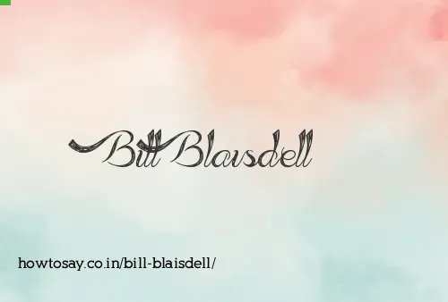 Bill Blaisdell