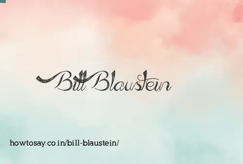 Bill Blaustein