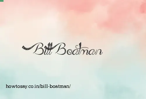 Bill Boatman