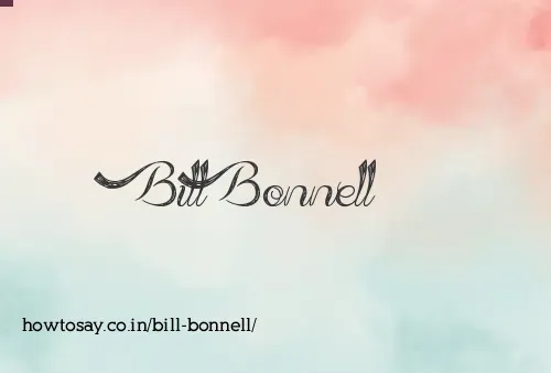 Bill Bonnell