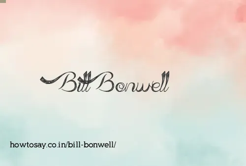 Bill Bonwell