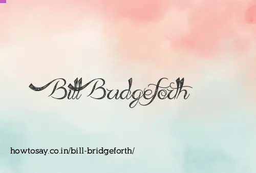 Bill Bridgeforth