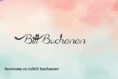 Bill Buchanan