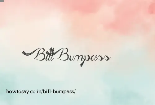 Bill Bumpass