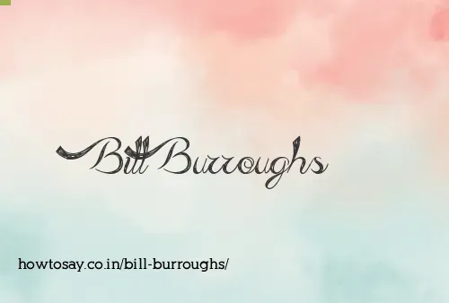 Bill Burroughs
