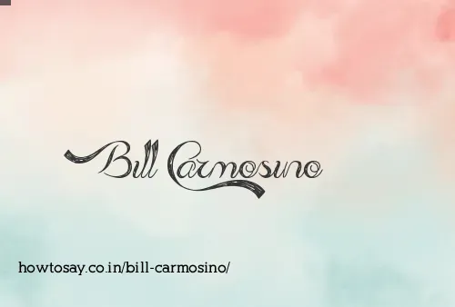 Bill Carmosino