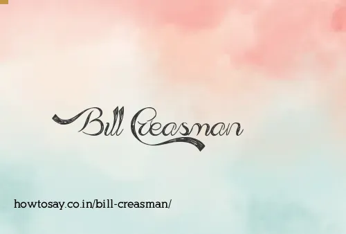 Bill Creasman