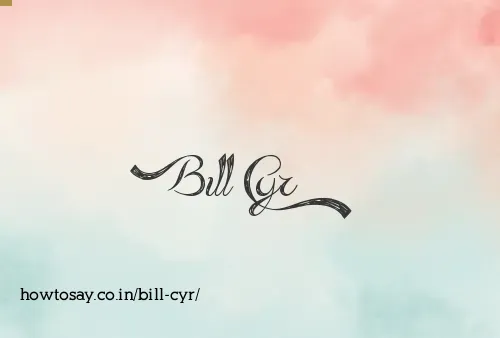 Bill Cyr