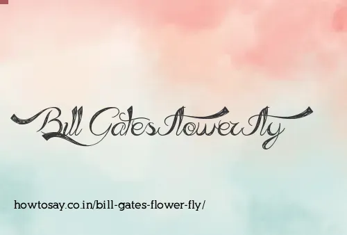 Bill Gates Flower Fly