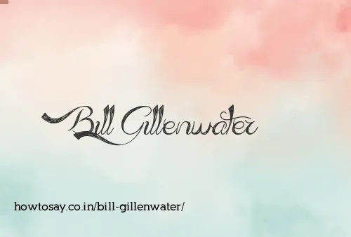 Bill Gillenwater