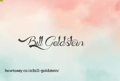 Bill Goldstein
