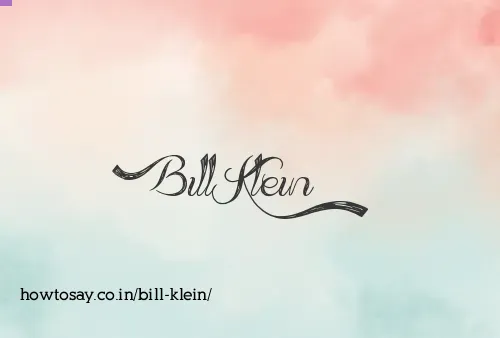 Bill Klein