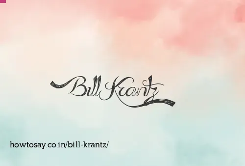 Bill Krantz