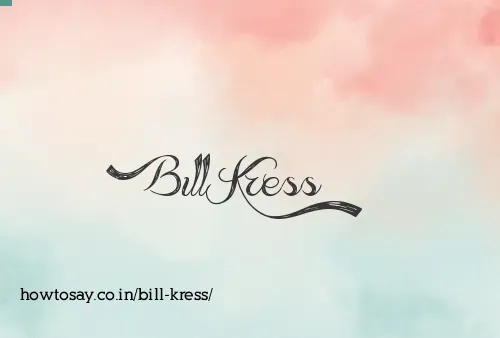 Bill Kress