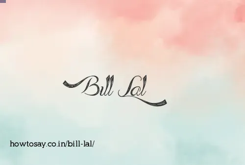 Bill Lal