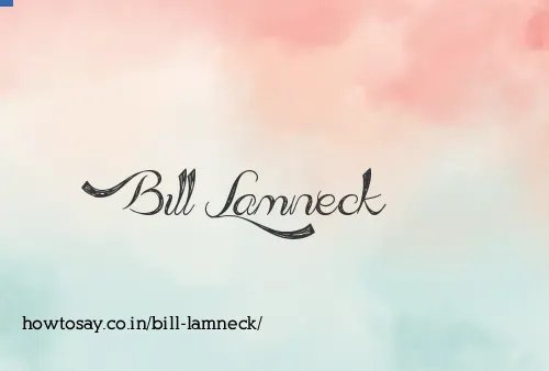 Bill Lamneck