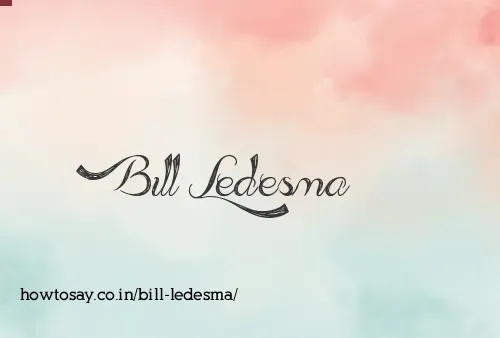 Bill Ledesma