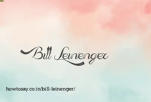 Bill Leinenger