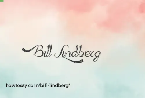 Bill Lindberg