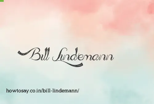 Bill Lindemann