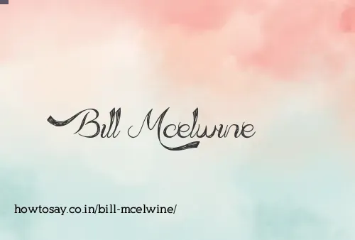 Bill Mcelwine