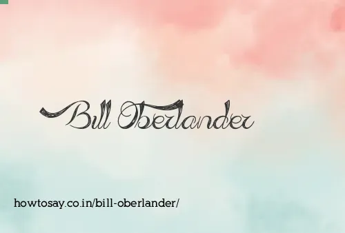 Bill Oberlander