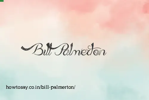 Bill Palmerton