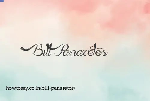 Bill Panaretos