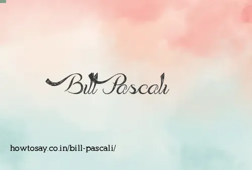 Bill Pascali