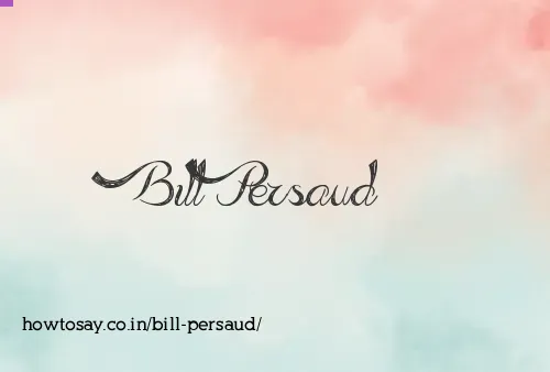 Bill Persaud