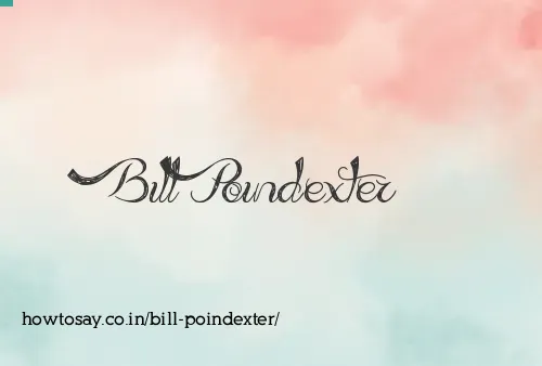 Bill Poindexter
