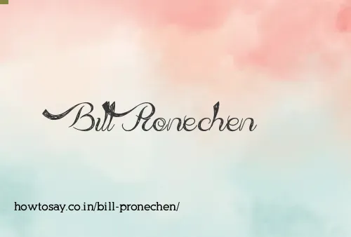 Bill Pronechen