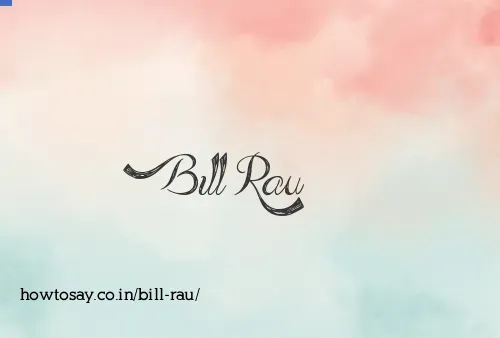 Bill Rau