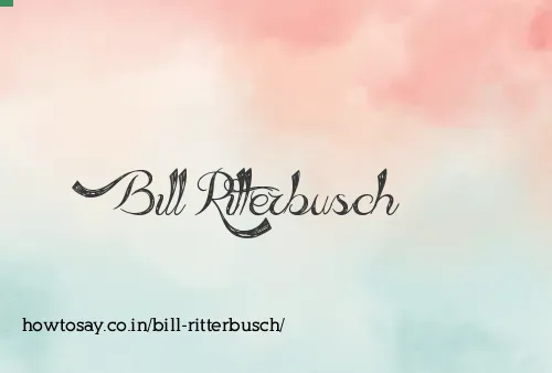 Bill Ritterbusch