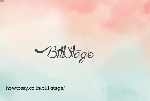 Bill Stage