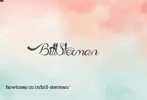 Bill Sterman