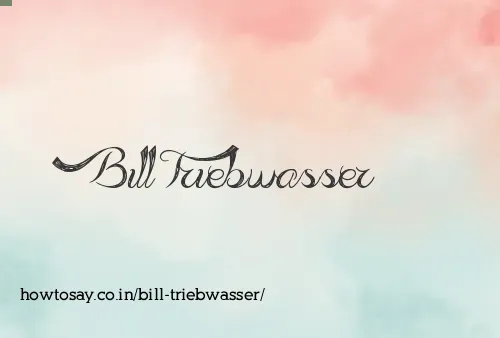 Bill Triebwasser