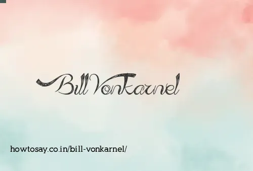 Bill Vonkarnel