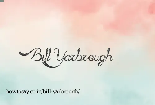 Bill Yarbrough