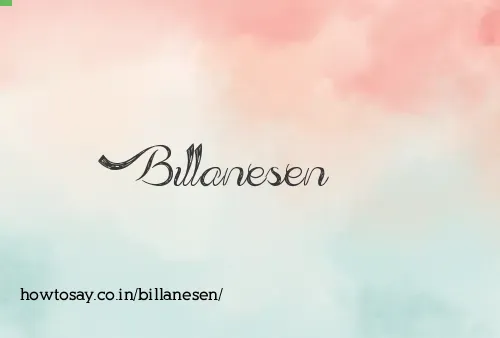 Billanesen
