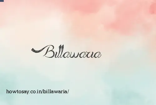 Billawaria
