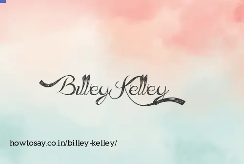 Billey Kelley