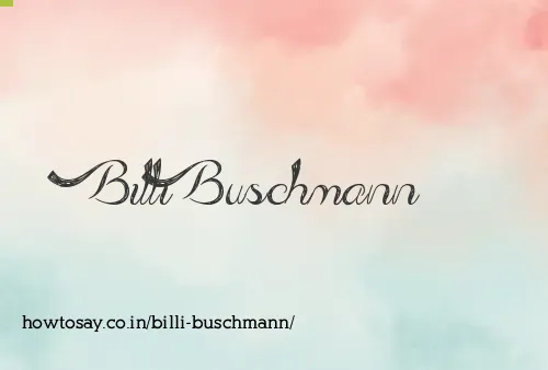 Billi Buschmann